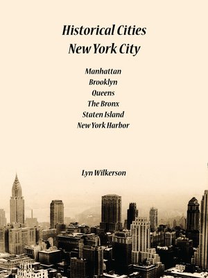cover image of Historical Cities-New York City